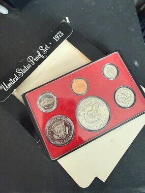 1973 Clad Proof Set U.S. Mint Original Government Packaging OGP